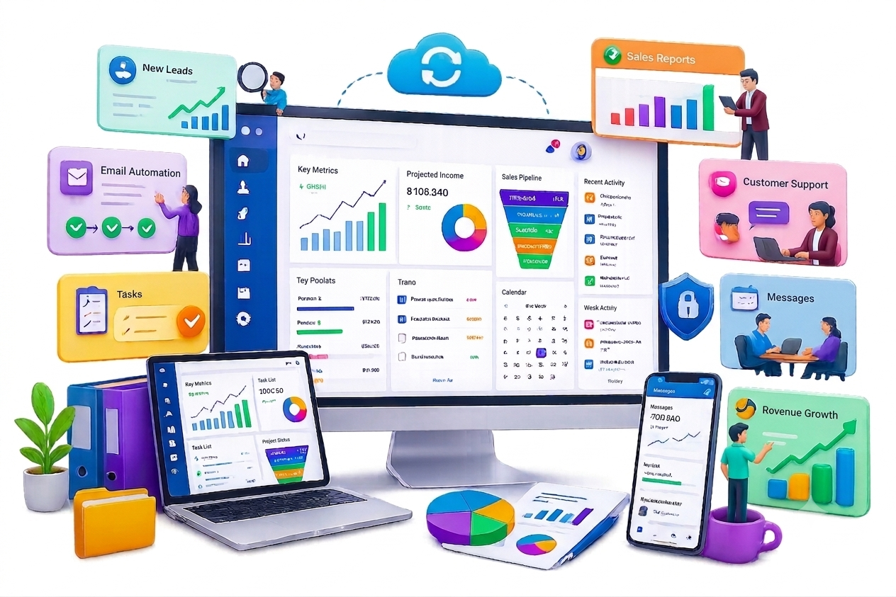 EezyCRM Dashboard